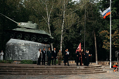 В Ярцево прошла патриотическая акция с участием московских региональных землячеств